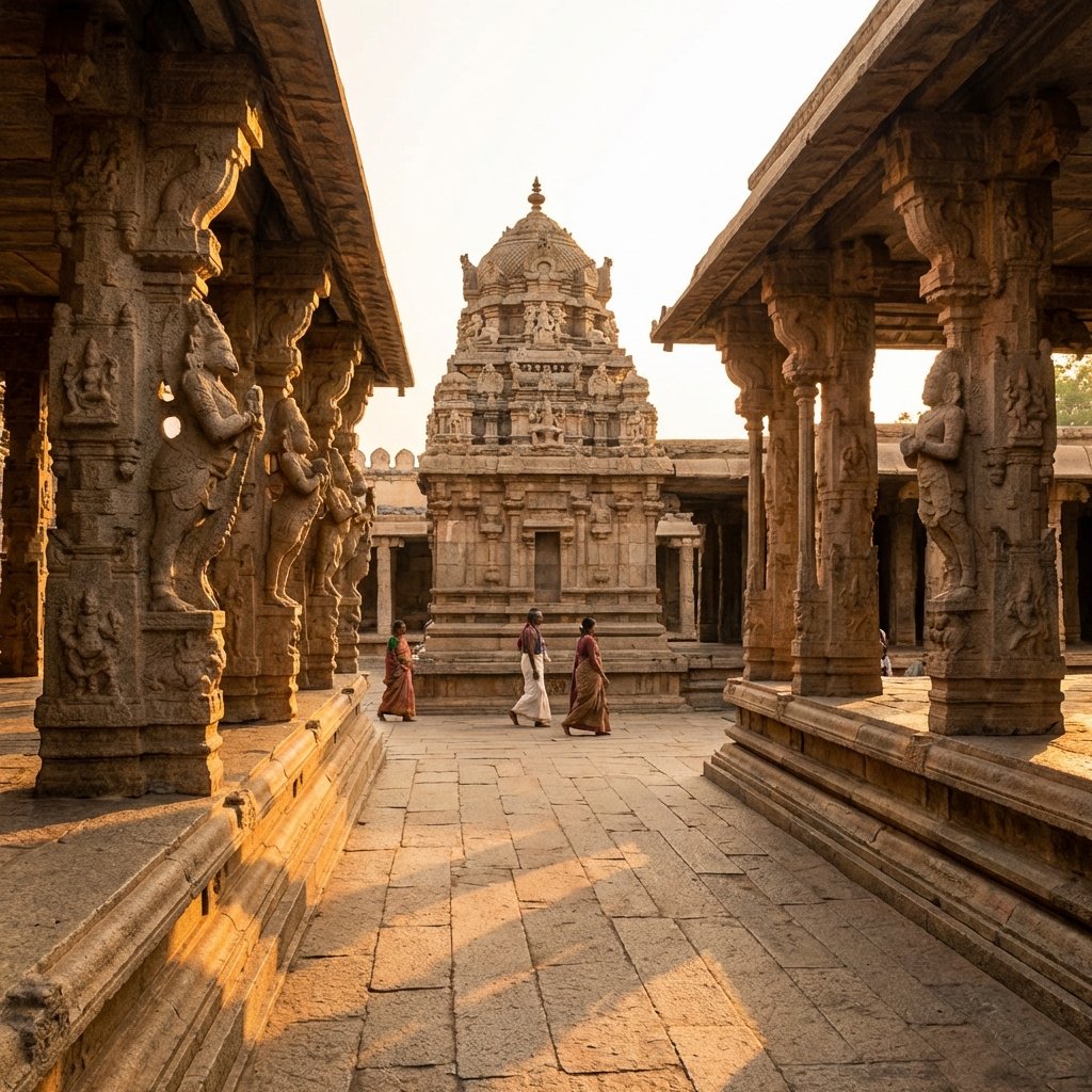 Traditional South Indian Temple